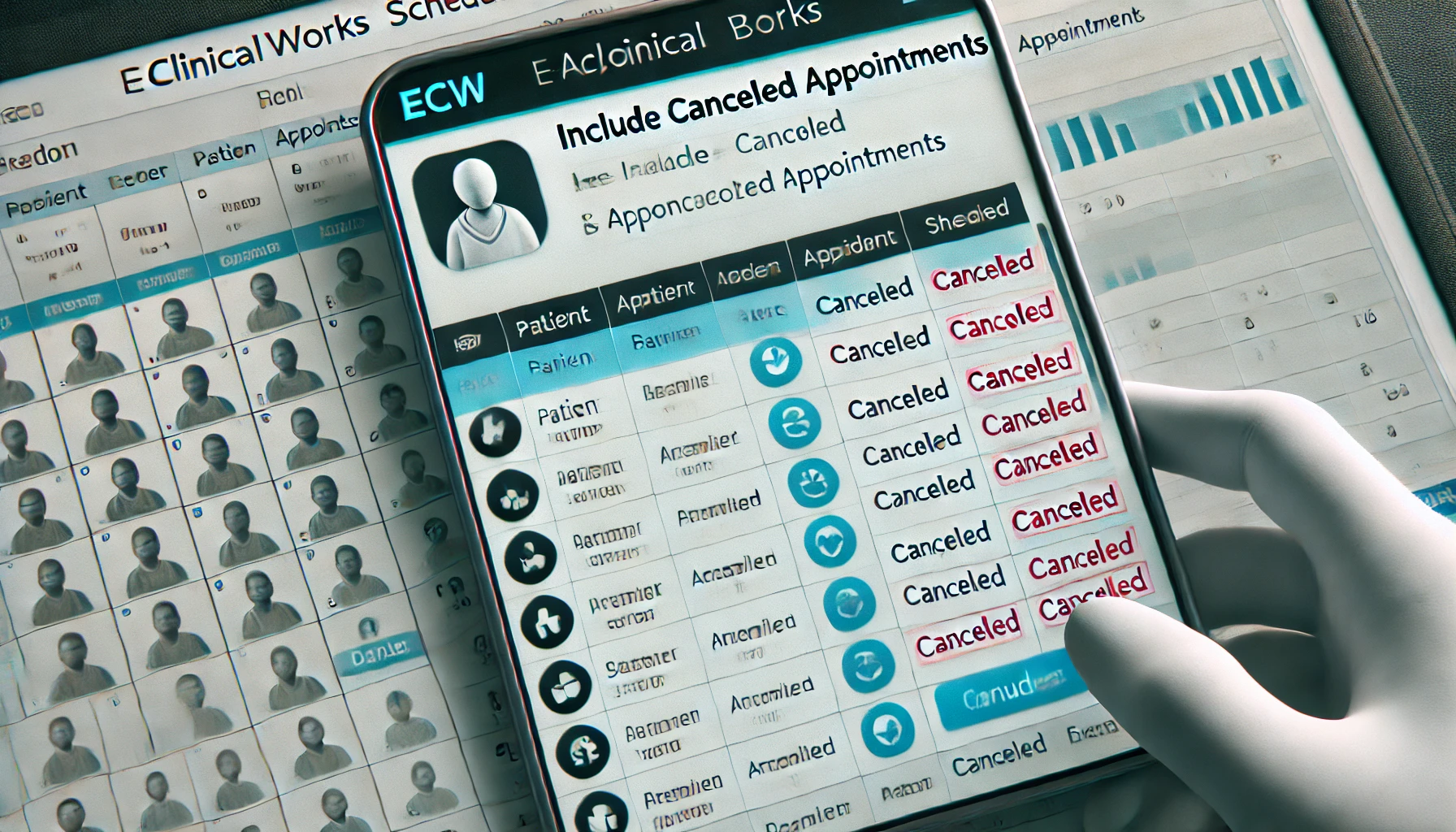 How to View Cancelled Appointments in eClinicalWorks(eCW)