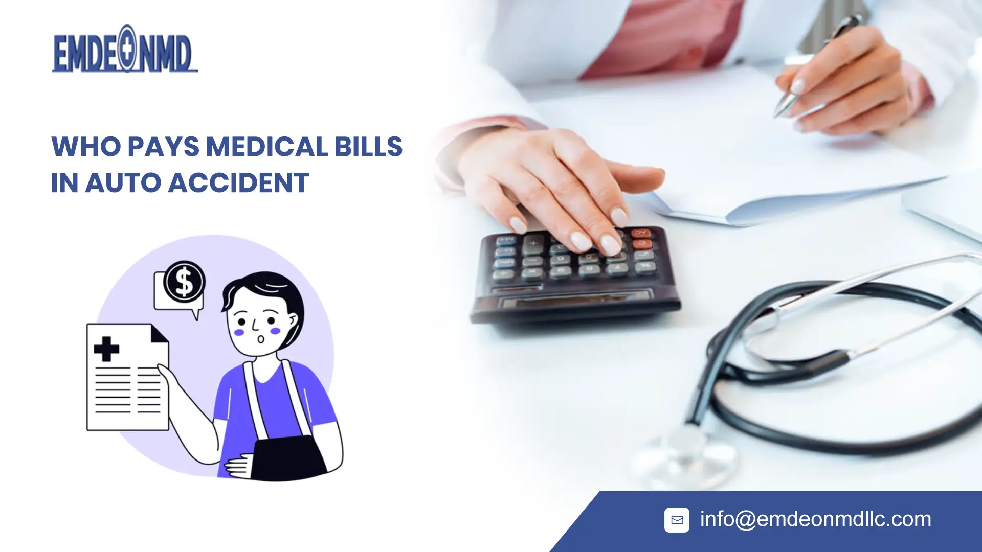 Who pays medical bills in an auto accident