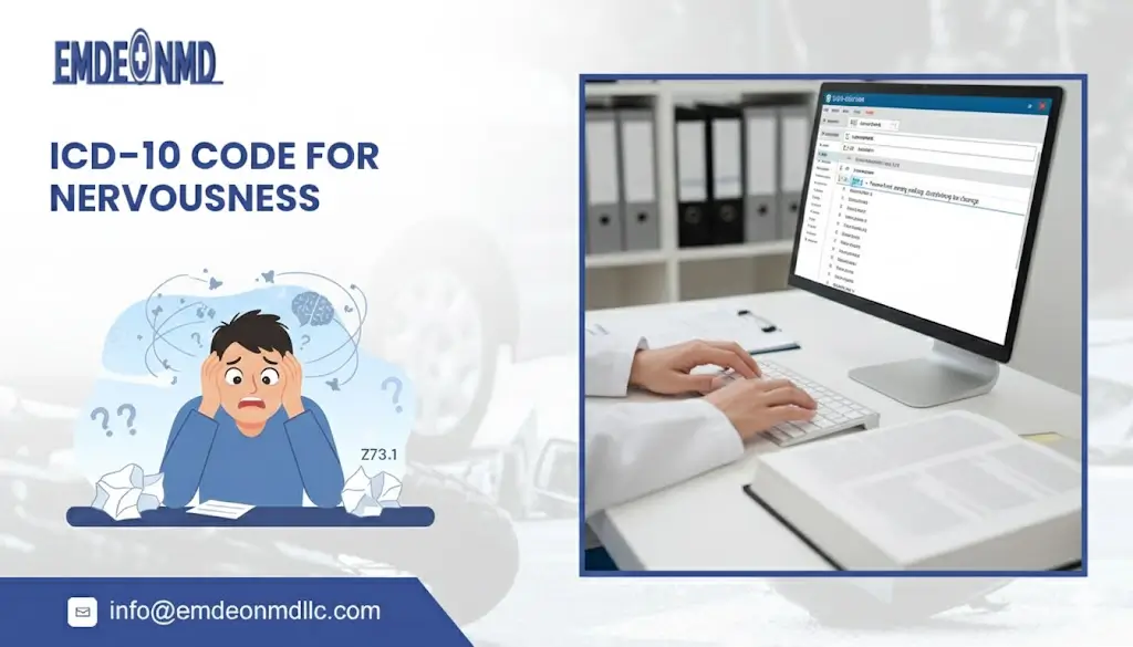 ICD-10 code for nervousness
